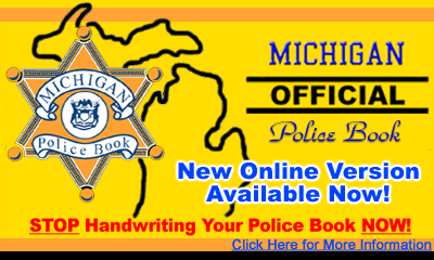 State of Michigan Approved Electronic Police Book Software